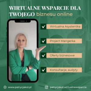 Wirtualne wsparcie Patrycja Kot